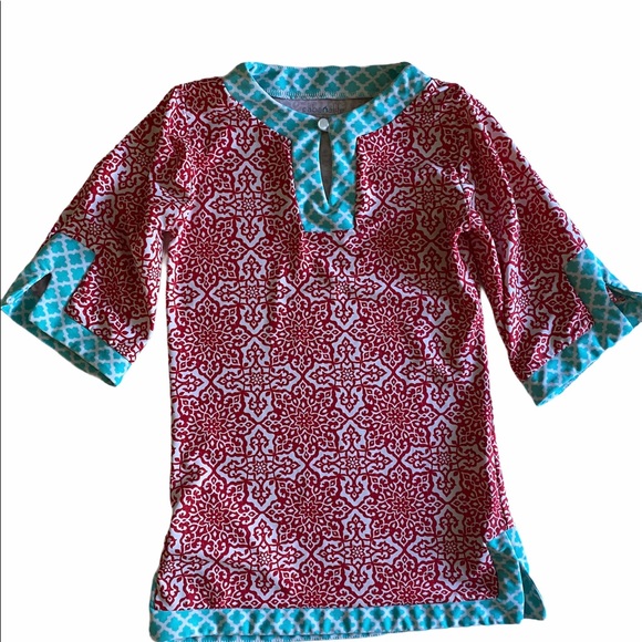 Girls Cabana Life Coverup Tunic Dress, UPF 50 - Picture 5 of 6